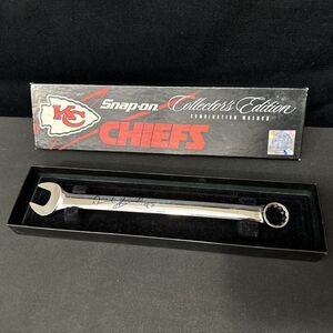 Snap On Tools Combination Wrench Kansas City Chiefs Signed Derrick Alexander NFL